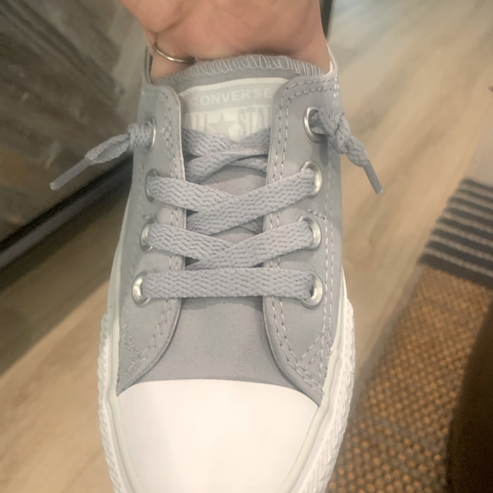 Converse Shoreline Slip On Sneaker. Wolf Grey